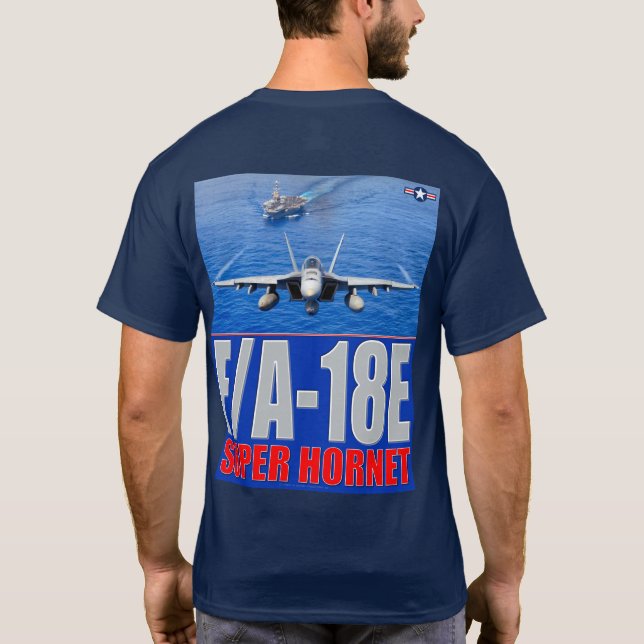 F/A-18E SUPER HORNET T-Shirt (Back)