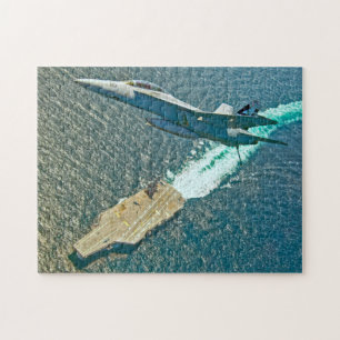 F/A-18F SUPER HORNET (11x14 INCH) Jigsaw Puzzle