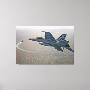 F/A-18F SUPER HORNET 32x48 Canvas Print