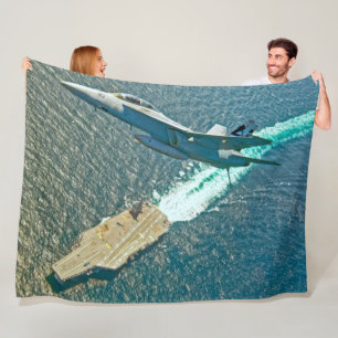 F/A-18F SUPER HORNET FLEECE BLANKET
