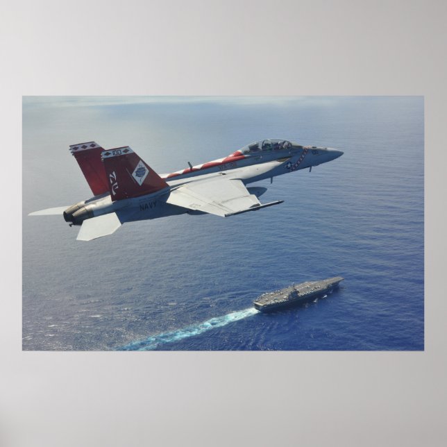 F/A-18F Super Hornet Poster (Front)