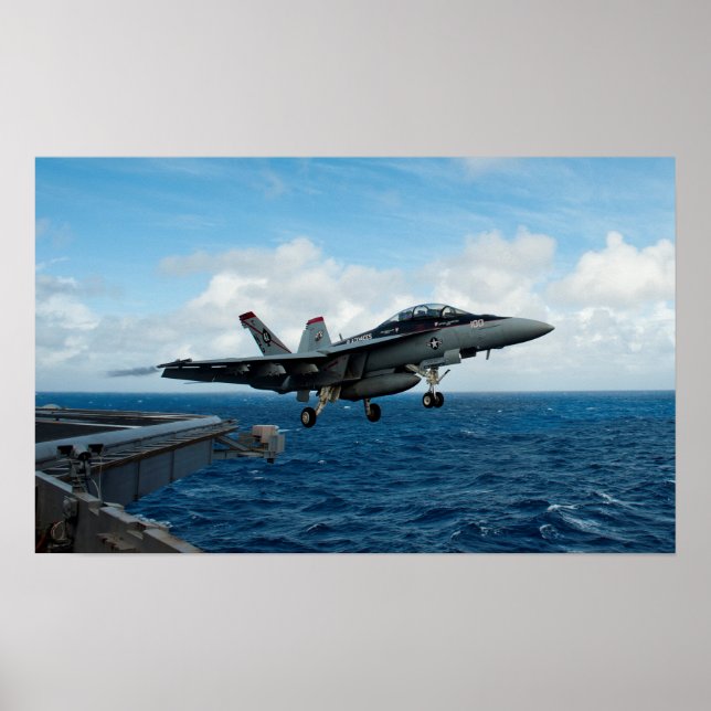F/A-18F Super Hornet Poster (Front)