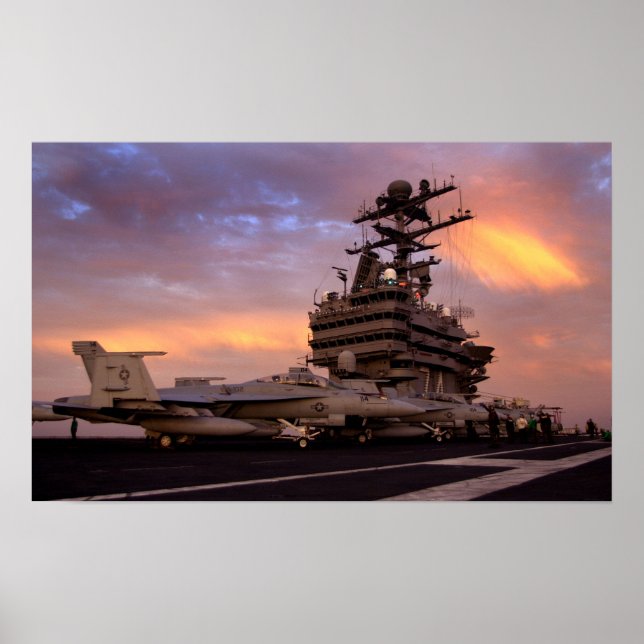F/A-18F Super Hornet Poster (Front)