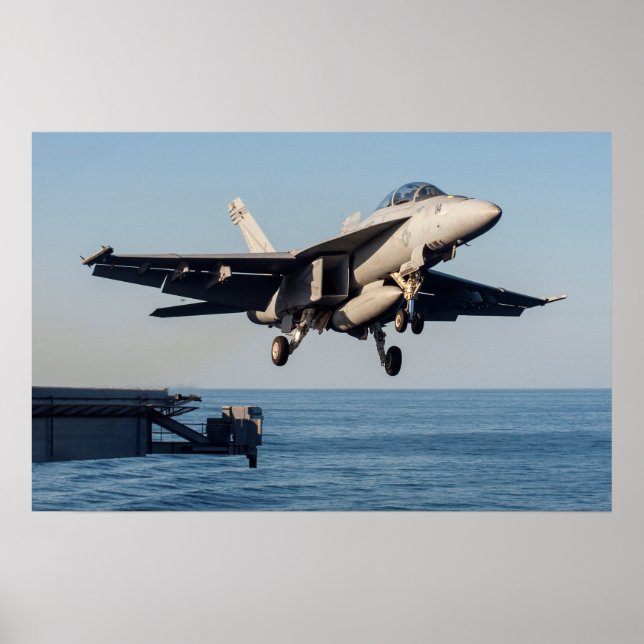 F/A-18F Super Hornet Poster (Front)