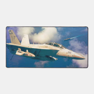 F/A-18G SUPER HORNET GROWLER DESK MAT