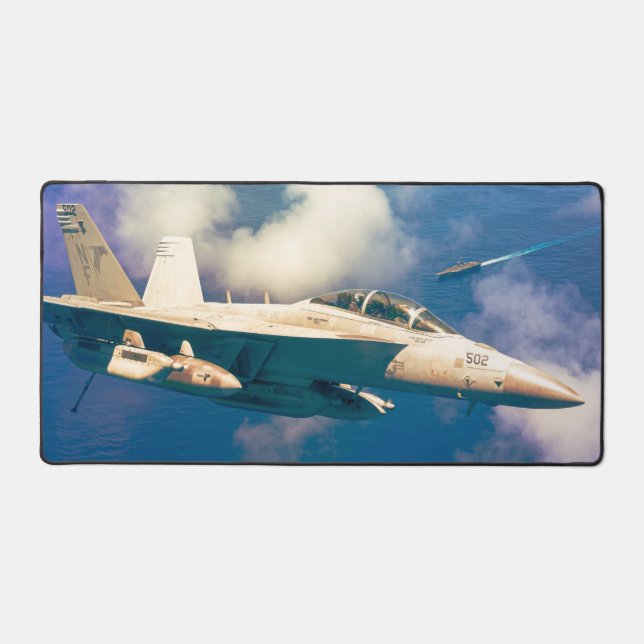 F/A-18G SUPER HORNET GROWLER DESK MAT (Front)
