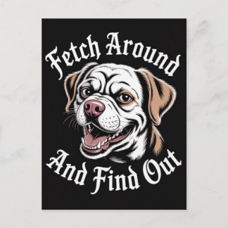 F Around And Find Out 2025 Holiday Postcard