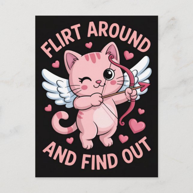 F Around And Find Out 2025  Postcard (Front)