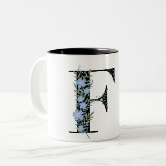 F Art Two-Tone Coffee Mug