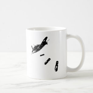 F-Bomb Diver (Black) Coffee Mug