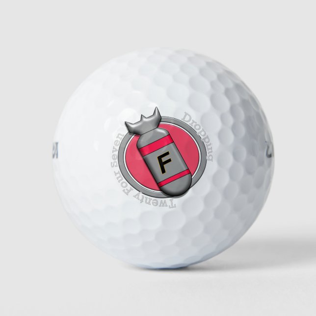 f-Bomb Golf Balls (Front)