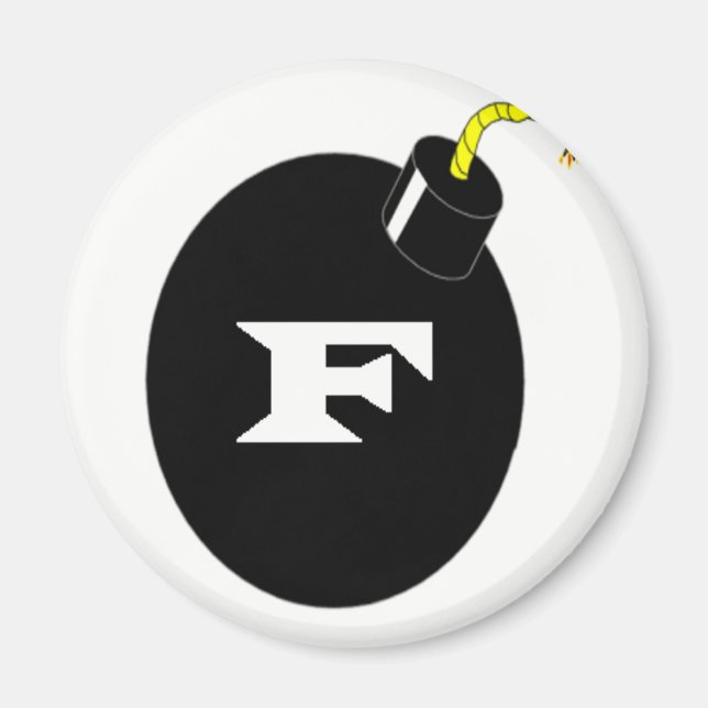 F-BOMB MAGNET (Front)