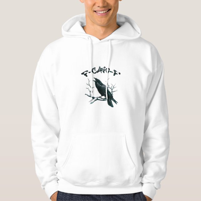 F-Caw-F Aesthetic Design Hoodie (Front)