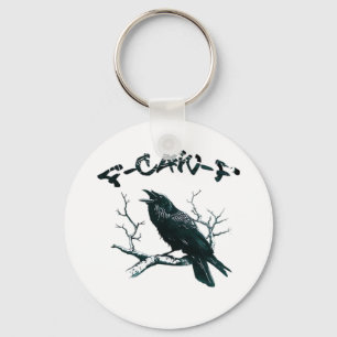 F-Caw-F Aesthetic Design Key Ring