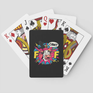 F-Caw-F Aesthetic Unique Playing Cards