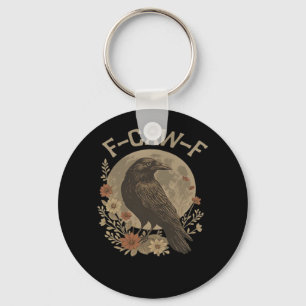 F-Caw-F Basic Design Key Ring