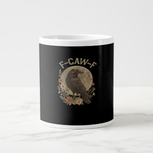 F-Caw-F Basic Design Large Coffee Mug