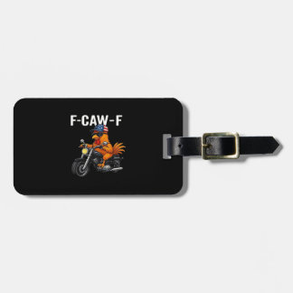 F-Caw-F Chicken Classic Aesthetic Graphic Luggage Tag