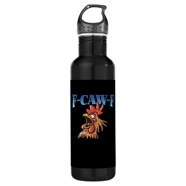 F-Caw-F Chicken Classic Cool Unique 710 Ml Water Bottle (Front)