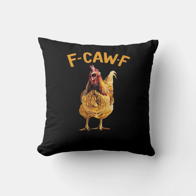 F-Caw-F-Chicken Classic Creative Style Cushion (Front)