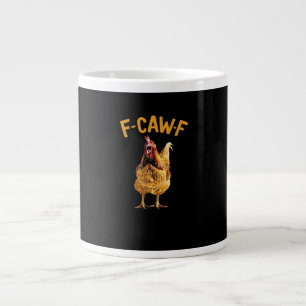 F-Caw-F-Chicken Classic Creative Style Large Coffee Mug