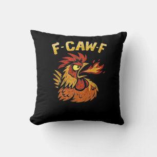 F-Caw-F-Chicken Classic Minimal Clean Cushion