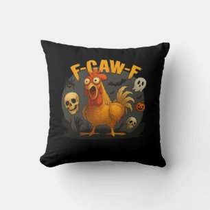 F-Caw-F Chicken Classic Minimal Clean Cushion
