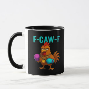 F-Caw-F Chicken Classic Minimal Clean Mug
