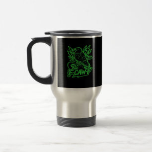 F-Caw-F Chicken Classic Minimal Clean Travel Mug