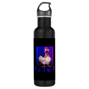 F-Caw-F Chicken Classic Simple Clean 710 Ml Water Bottle