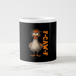 F-Caw-F-Chicken Eagerlys Colourful Funny Rooster M Large Coffee Mug