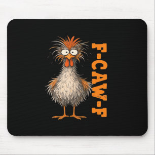 F-Caw-F-Chicken Eagerlys Colourful Funny Rooster M Mouse Mat