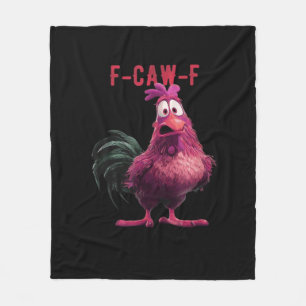 F-Caw-F-Chicken Essential Aesthetic Unique Fleece Blanket