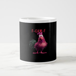 F-Caw-F-Chicken Essential Aesthetic Unique Large Coffee Mug