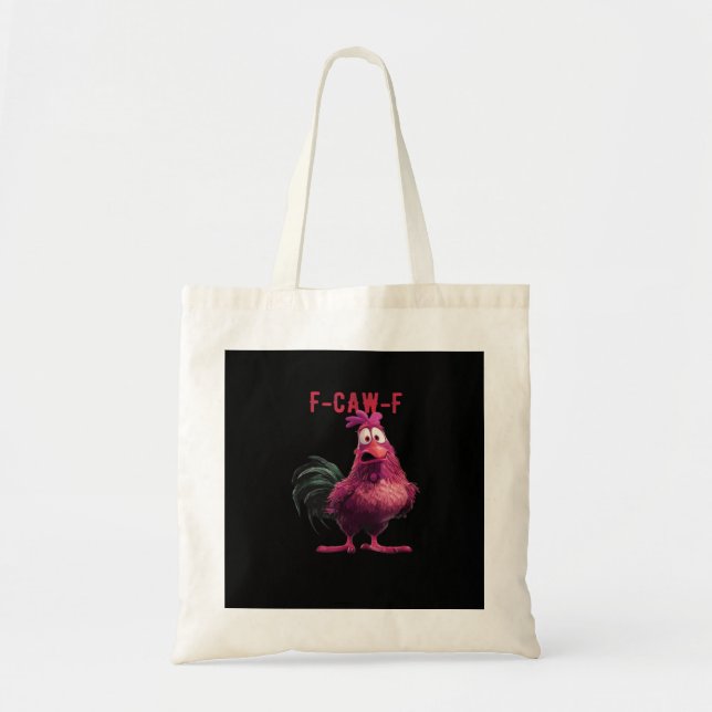 F-Caw-F-Chicken Essential Aesthetic Unique Tote Bag (Front)