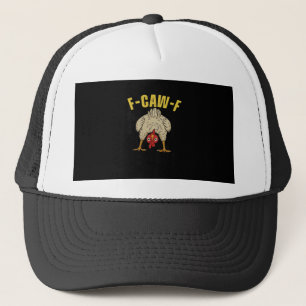 F-Caw-F-Chicken Essential Art Graphic Trucker Hat