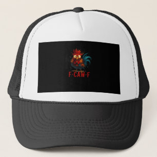 F-Caw-F Chicken Essential Basic Style Trucker Hat