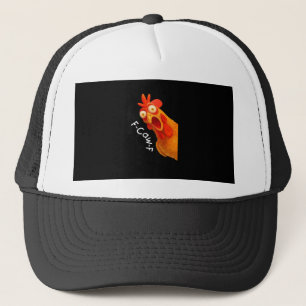 F-Caw-F Chicken Essential Classic Retro Trucker Hat