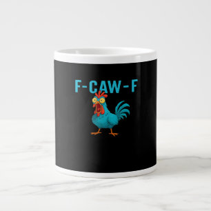 F-Caw-F-Chicken Essential Classic Style Large Coffee Mug