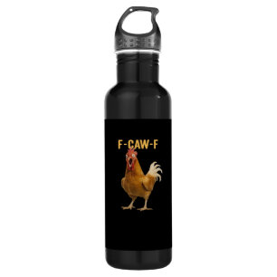F-Caw-F Chicken Essential Creative Graphic 710 Ml Water Bottle