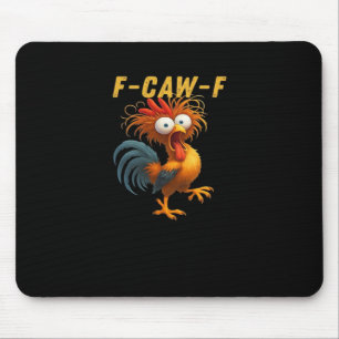 F-Caw-F-Chicken Essential Retro Classic Mouse Mat