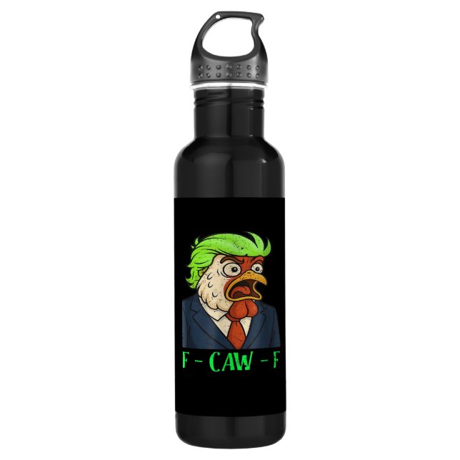 F-Caw-F Chicken Essential Simple Clean 710 Ml Water Bottle (Front)