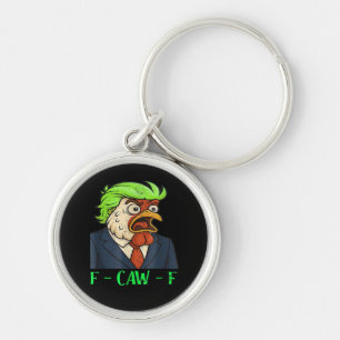 F-Caw-F Chicken Essential Simple Clean Key Ring