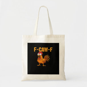 F-Caw-F-Chicken Essential Simple Design Tote Bag