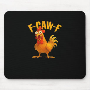 F-Caw-F-Chicken Essential Vintage Cool Mouse Mat