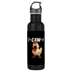 F-Caw-F Chicken Funny Chicken F-Caw-F Gear Creativ 710 Ml Water Bottle