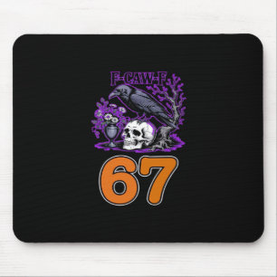 F-Caw-F Chicken Halloween Classic Funny Trendy Mouse Mat