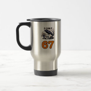 F-Caw-F Chicken Halloween Classic Travel Mug