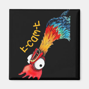 F-caw-f Chicken Quote Rooster Fcawf Funny Fawk Off Magnet