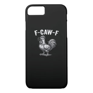 F-Caw-F Chicken Retro Graphic iPhone 8/7 Case